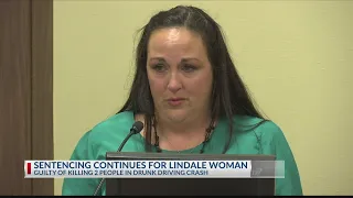 Lindale woman apologizes to family members after killing 2 in drunk driving crash