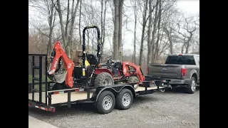 #402 NEW TRAILER for The Grocery Getter! Bought a 18' Landscape Trailer for Behind F 150