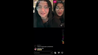 Danielle Cohn Instagram live ft theemeganlouisee