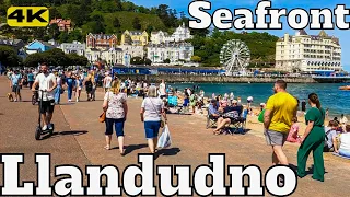 LLANDUNDNO Seafront Walk WALES United Kindom UK 4K