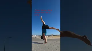 TRY THIS Split Entry to Handstand