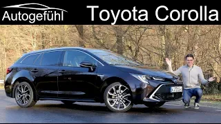 all-new Toyota Corolla FULL REVIEW Touring Sports Estate 2.0 Hybrid 2020 - Autogefühl