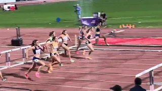 Rosina Schneider 13.06 100m Hurdles Final - European Athletics U20 Championship 2023 Jerusalem