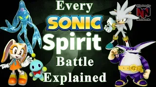 Every Sonic the Hedgehog Spirit Battle Explained in Super Smash Bros Ultimate
