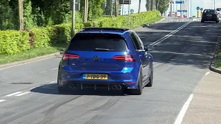 LOUD Volkswagen Golf 7 R with Armytrix Exhaust - Revs, Launch Controls & Accelerations !