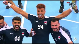 العراق تواصل طريقها نحو الدور الرئيسي بتعادلها المثير مع السعوديه في بطولة اسيا لكرة اليد #العراق