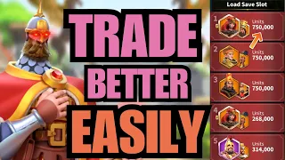 UNLEASH your FULL POTENTIAL with FREE changes! Trade better! Rise of kingdoms