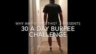Burpee Challenge - Day 170