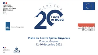 HCoC - Space launch site visit: Kourou 2022 (French Guiana) - in French