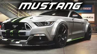 Need for Speed Payback - FORD MUSTANG BUILD - Re-creating the Heist Mustang