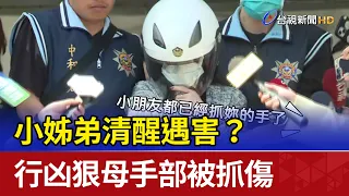 小姊弟清醒遇害？ 行凶狠母手部被抓傷