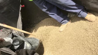 Pumping Gravel into 2nd Level Planters