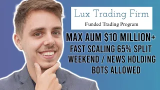 Lux Trading $10 Million+ AUM Prop Firm Interview | How do you get Funded Lux Prop firm?