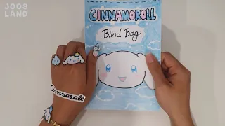 Paper diy ✨️ Sanrio Cinnamoroll blind bag unboxing~! ASMR
