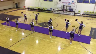 HHS Cheer Timber Halftime | 12.7.2018