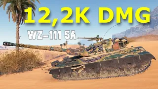 World of Tanks WZ-111 model 5A - 10 Kills 12,2K Damage