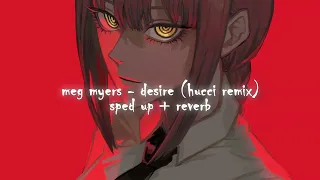desire (hucci remix)/sped up + reverb