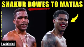 ‼️Shakur Stevenson finally admits about Subriel Matias what most of us knew to be true !!