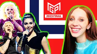 REACTING TO NORSK MELODI GRAND PRIX PERFORMANCES - WHO WILL NORWAY SEND TO EUROVISION 2023