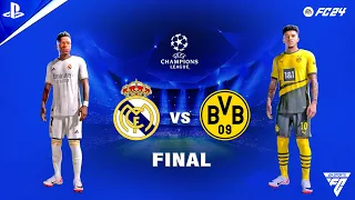 FC 24 - Real Madrid vs Dortmund - UEFA Champions League 2023/24 Final Match | PS5™ 4K