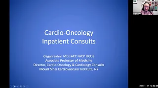 Cardio-Oncology Impatient Consults