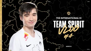 TEAM SPIRIT. THE INTERNATIONAL 10. VLOG #4