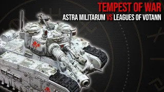 Tempest of War - Astra Militarum Vs Leagues of Votann - Warhammer 40k