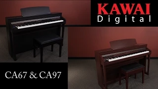 Kawai CA67 and CA97 Digital Pianos