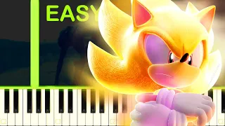 UNDEFEATABLE | SONIC FRONTIERS - EASY Piano Tutorial