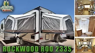 Hybrid Expandable RV 2018 FOREST RIVER ROCKWOOD ROO 233S Pop Out Colorado Camper