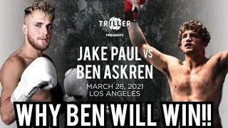 BEN ASKREN 1st Round Knockout! Here's Why!! | Jake Paul Wins