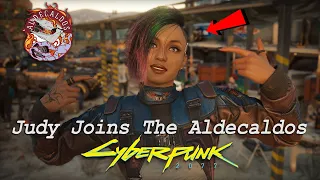 Judy Joins The Aldecaldos - Cyberpunk 2077