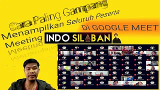 Cara Menampilkan Seluruh Peserta Rapat di Dalam Google Meet