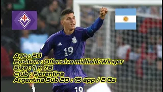 Gino Infantino / Fiorentina / By ETF scouting