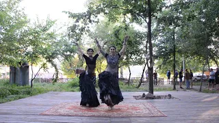 Ekaterina Malitovskaya & Viktoria Panicheva @Tribal Hafla в Скворечнике