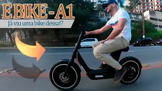 Conheça a E-BIKE A1: Picos de potência de 1000w, com design futurista! Uma bicicleta elétrica ímpar