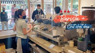 [Barista Vlog] Saturday, Chit Chats, Coffees, Hangout in Melbourne Cafe | LaurAngelia