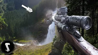 SUPER Long Range Airsoft Sniping (Mountain Sniper Mission)