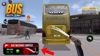 Bus Simulator Ultimate - New Update 2.1.0 | Bus Washing Contest Added