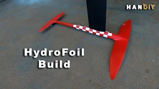 DIY Hydrofoil Construction - Red Rocket V7