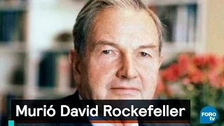 Muere el banquero David Rockefeller