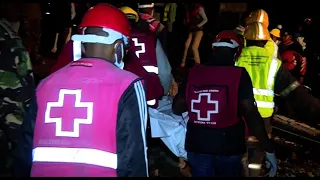 4 bodies recovered from collapsed building in Gitaru, Kabete. Rescue ongoing to recover more trapped