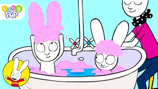 Hotel Bath Time! 🛁 🫧 Simon and Family | Simon Episodes | Cartoons for Kids | @TinyPopTV