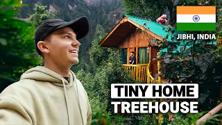 I Stayed in a Mountain Treehouse in Jibhi (Spiti Valley Day 2)
