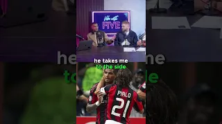 Kevin Prince Boateng on learning from Andrea Pirlo #podcast #youtubeshorts #football #acmilan