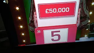 deal or no deal  original dvd game winning £50,000