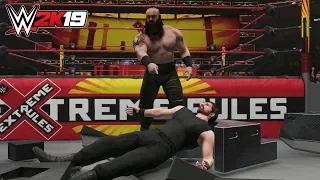 WWE 2K19 Top 10 BRUTAL Finishers On The Steel Steps! (Extreme Moments)