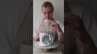 Стильный декор торта
