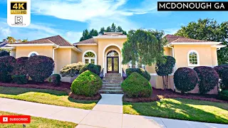 MUST SEE Executive Home for Sale in McDonough GA - GATED, 4 BED, 3.5 BATH - MCDONOUGH GA REAL ESTATE