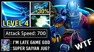 CRAZY "LEVEL 4" Omnislash Trident Scepter Juggernaut vs PRO Arc Apex Epic Intense Game 7.27 Dota 2